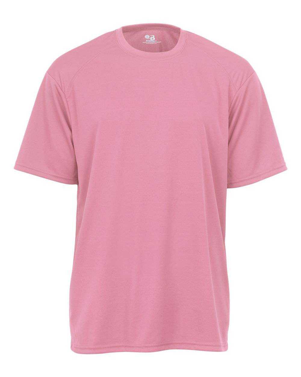 Badger Sport 2120 Youth B-Core Tee - Pink - HIT a Double - 1