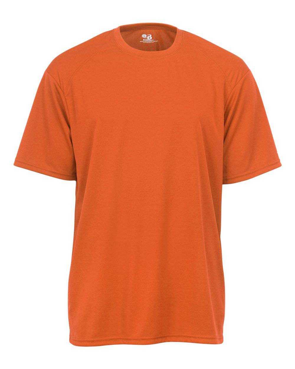 Badger Sport 2120 Youth B-Core Tee - Saftey Orange - HIT a Double - 1