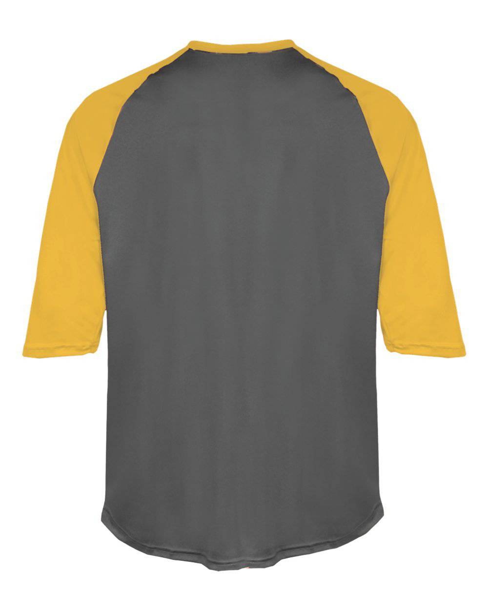 Badger Sport 2133 B-Baseball Youth Undershirt - Graphite Gold - HIT a Double - 3
