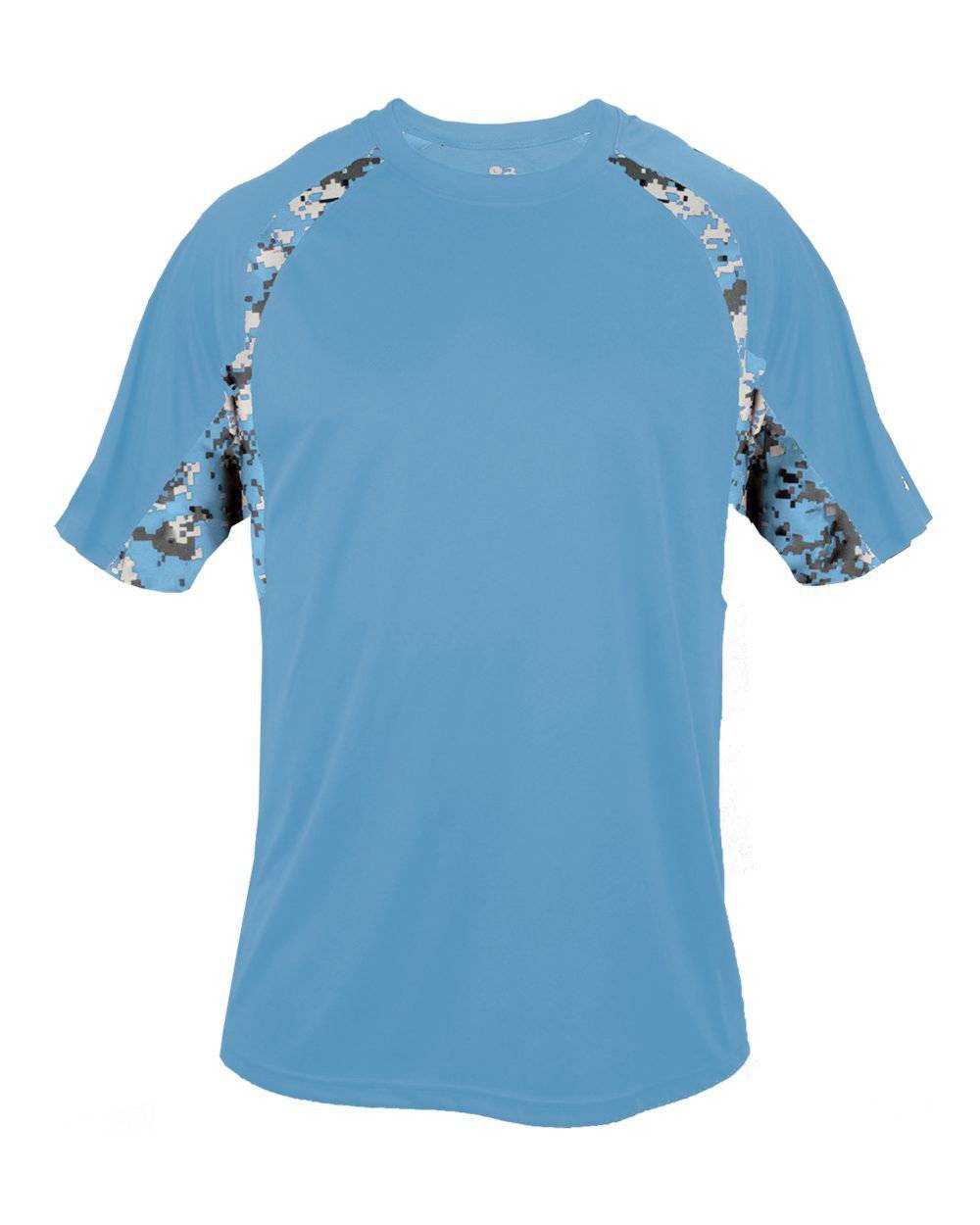 Badger Sport 2140 Digital Hook Youth Tee - Columbia Bl Columbia Bl Digital - HIT a Double - 1