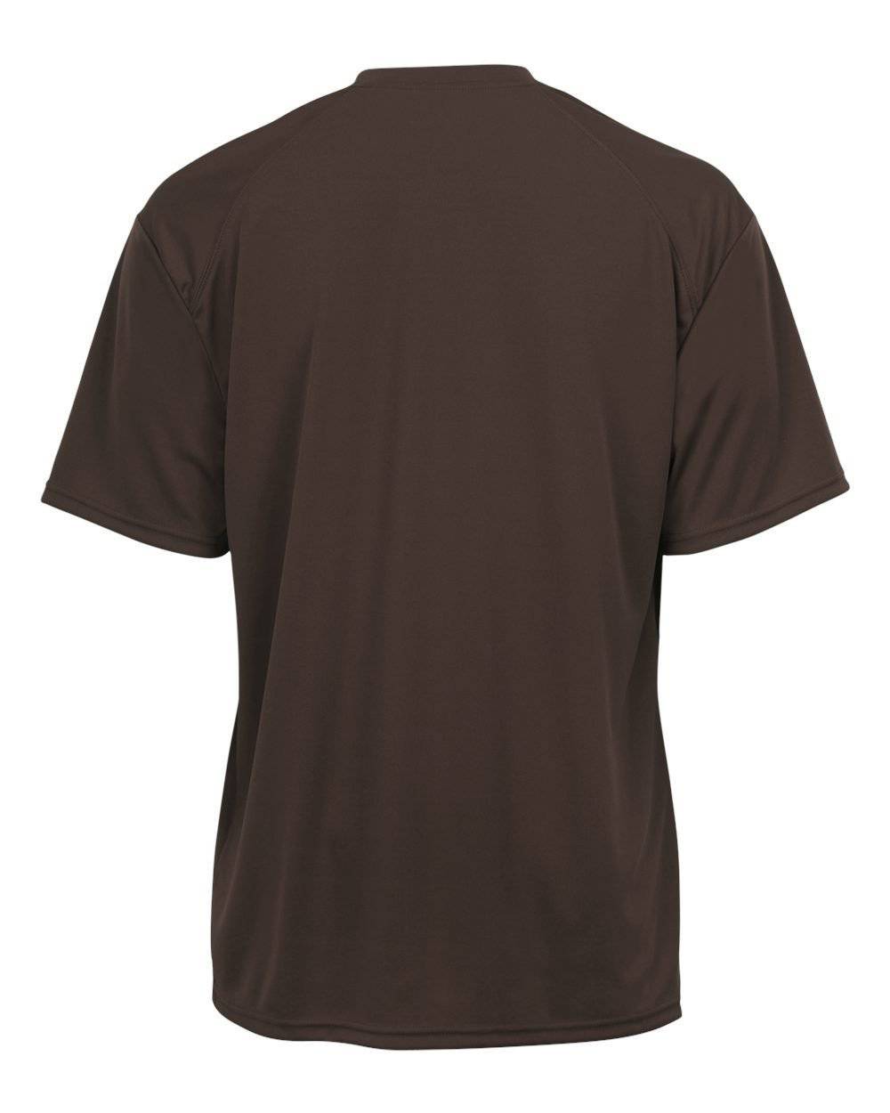 Badger Sport 4120 Adult B-Core Tee - Brown - HIT a Double - 3