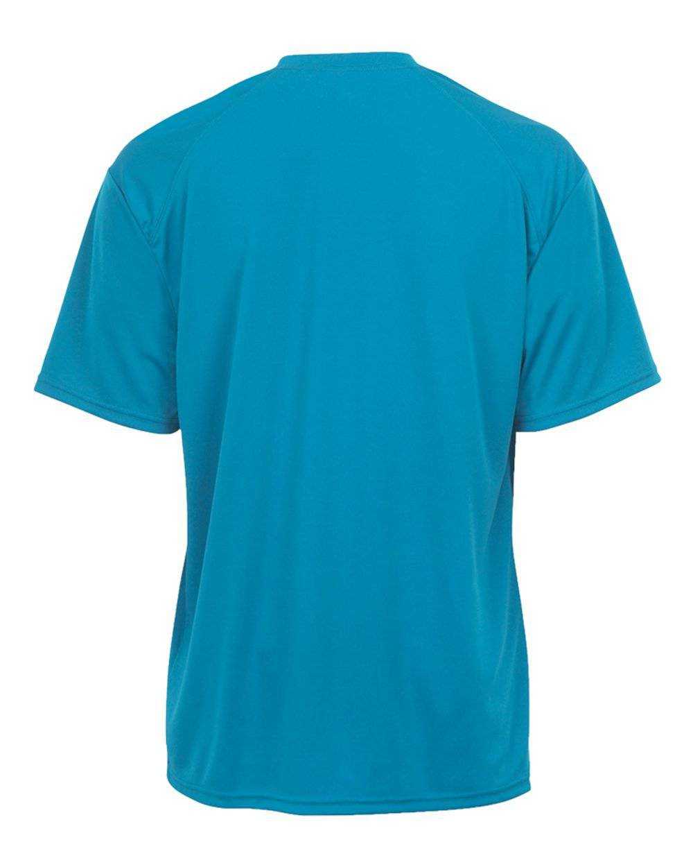 Badger Sport 4120 Adult B-Core Tee - Electric Blue - HIT a Double - 3