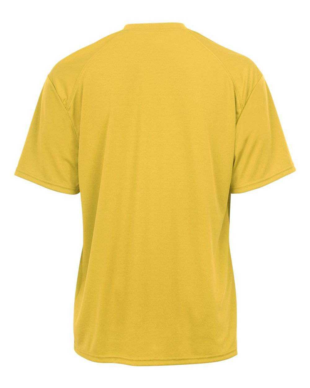Badger Sport 4120 Adult B-Core Tee - Gold - HIT a Double - 3
