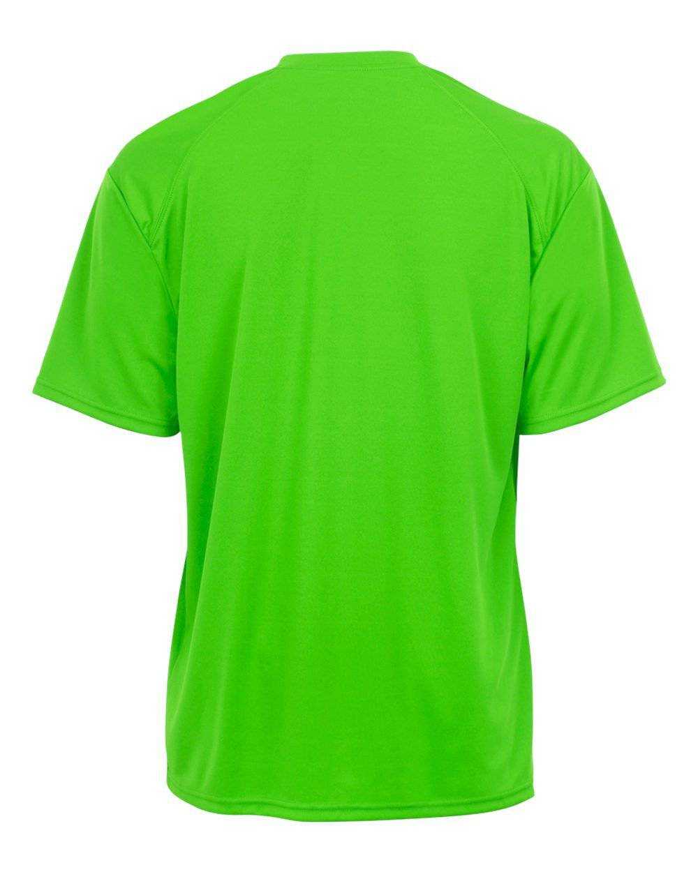 Badger Sport 4120 Adult B-Core Tee - Lime - HIT a Double - 3