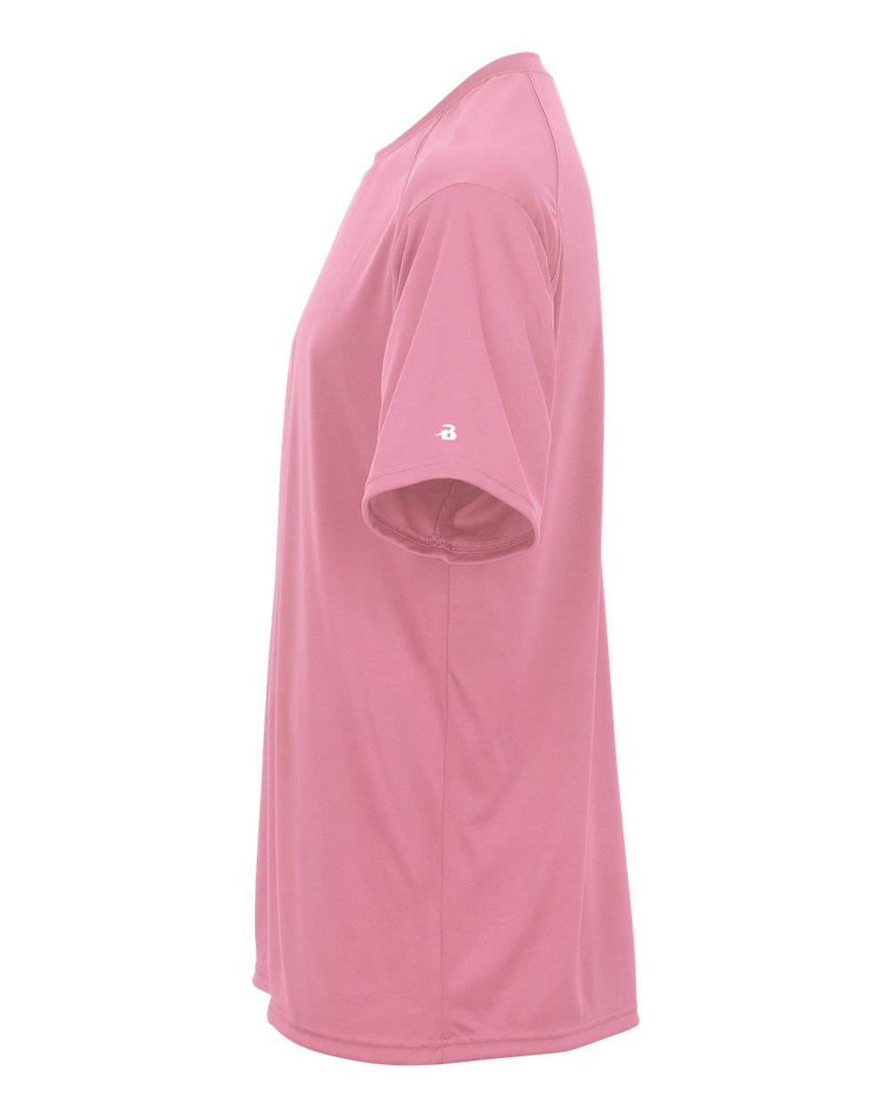 Badger Sport 4120 Adult B-Core Tee - Pink - HIT a Double - 2