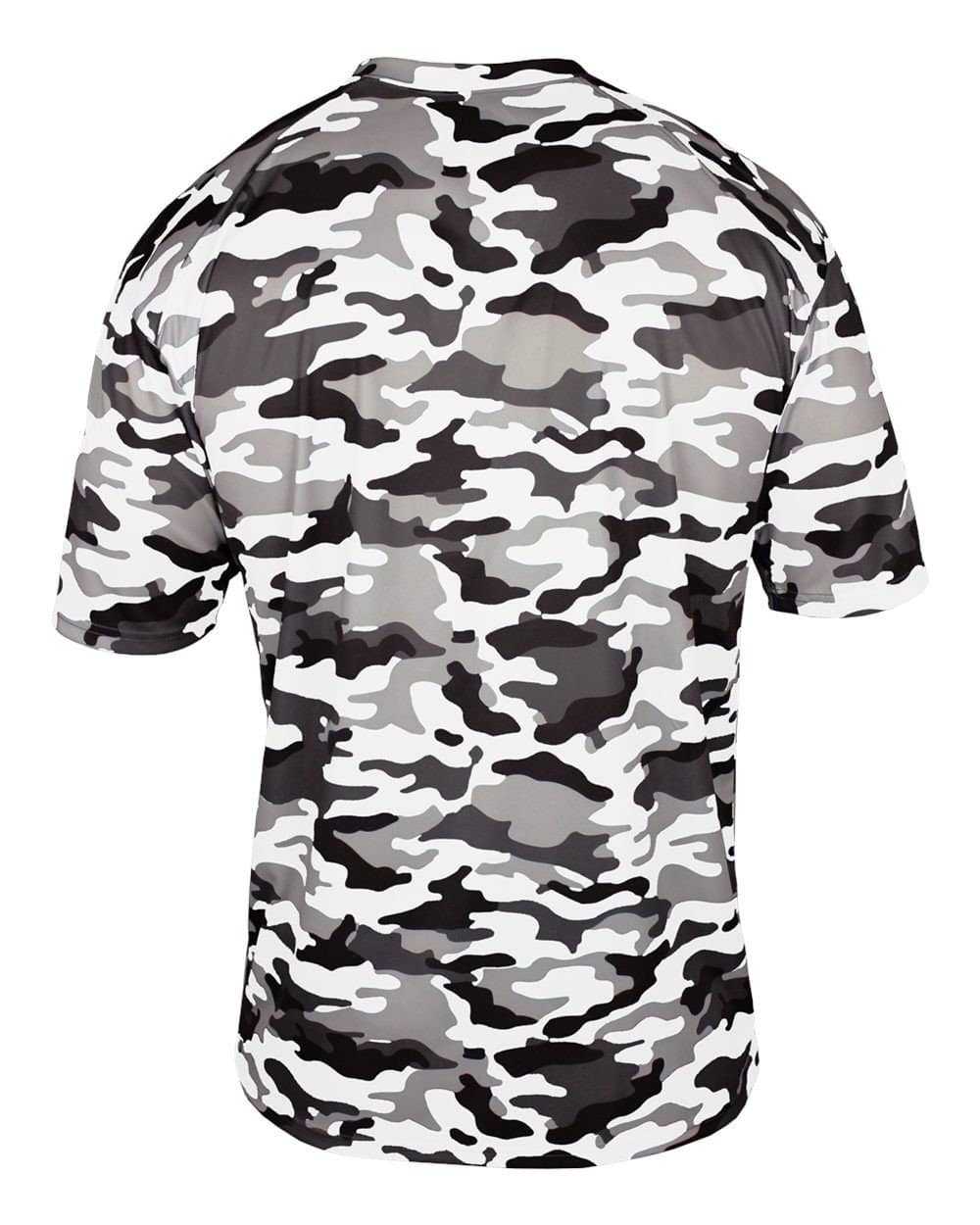 Badger Sport 4181 Camo Adult Tee - White Camo - HIT a Double - 3