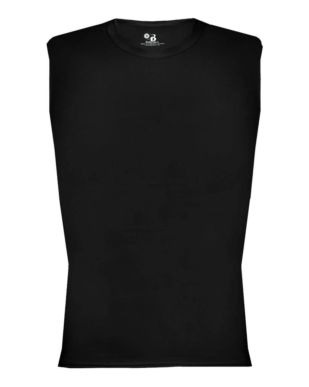 Badger Sport 4631 Pro-Compression Sleeveless - Black - HIT a Double - 1