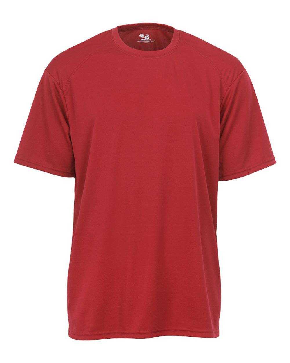 Badger Sport 4820 B-Tech Tee - Red - HIT a Double - 1