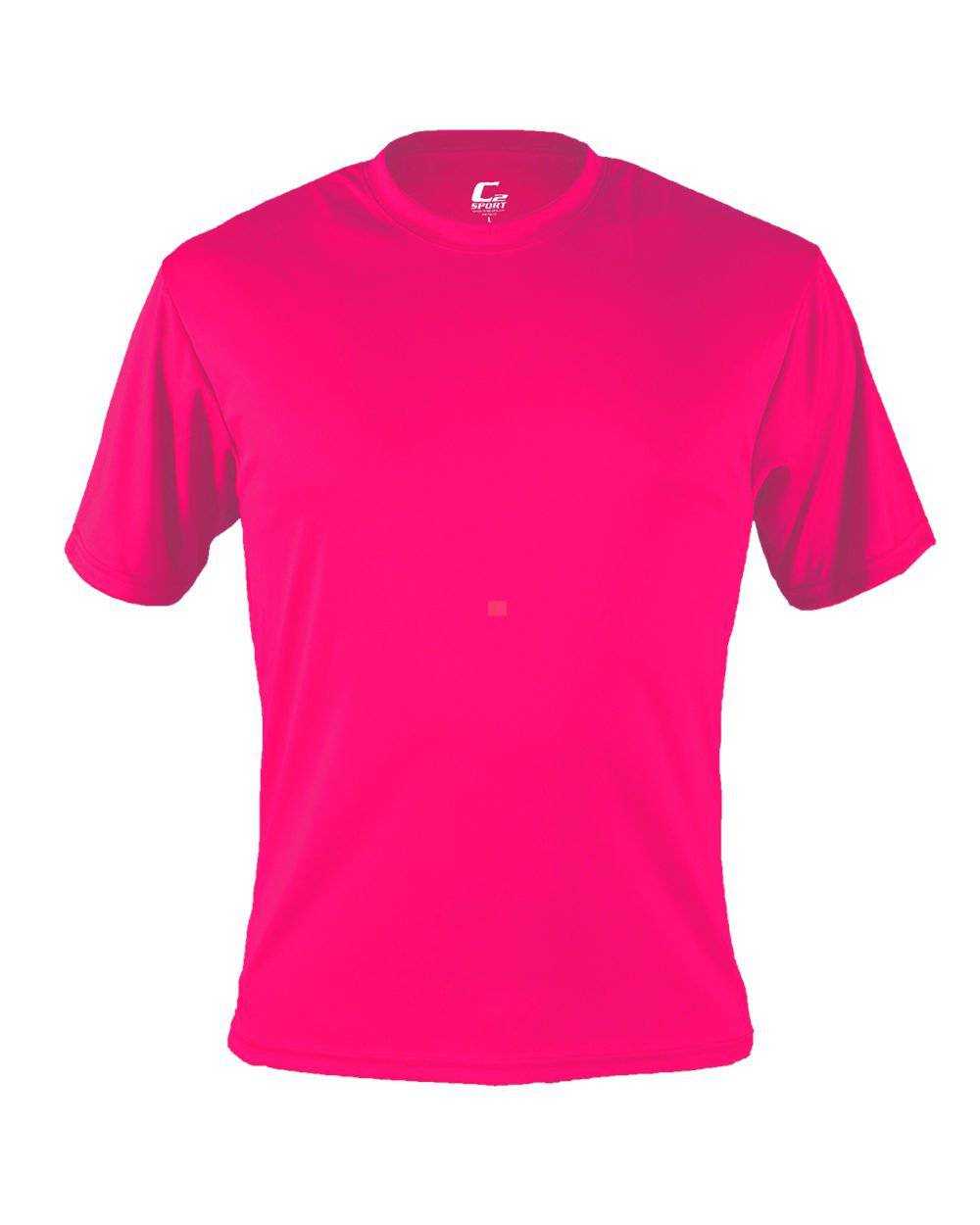 C2 Sport 5100 Performance Tee - Hot Pink - HIT a Double - 1