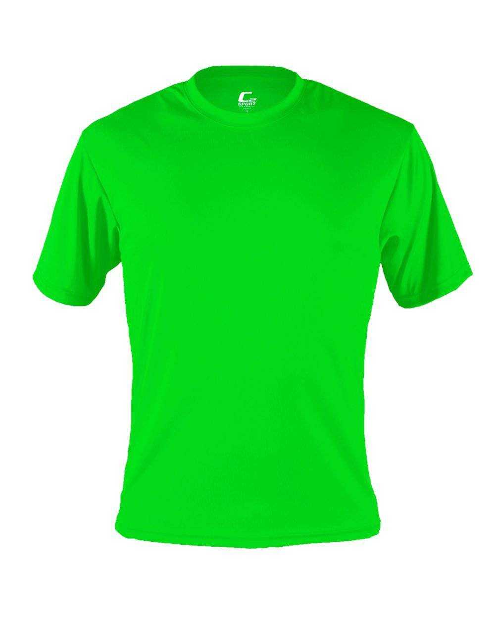 C2 Sport 5100 Performance Tee - Lime - HIT a Double - 1