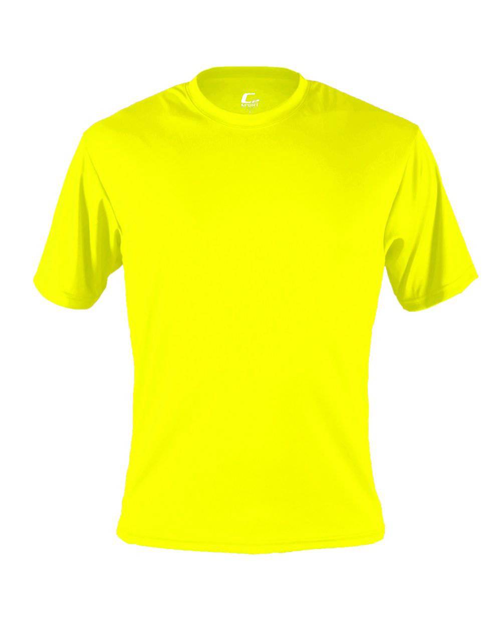 C2 Sport 5100 Performance Tee - Safety Yellow - HIT a Double - 1
