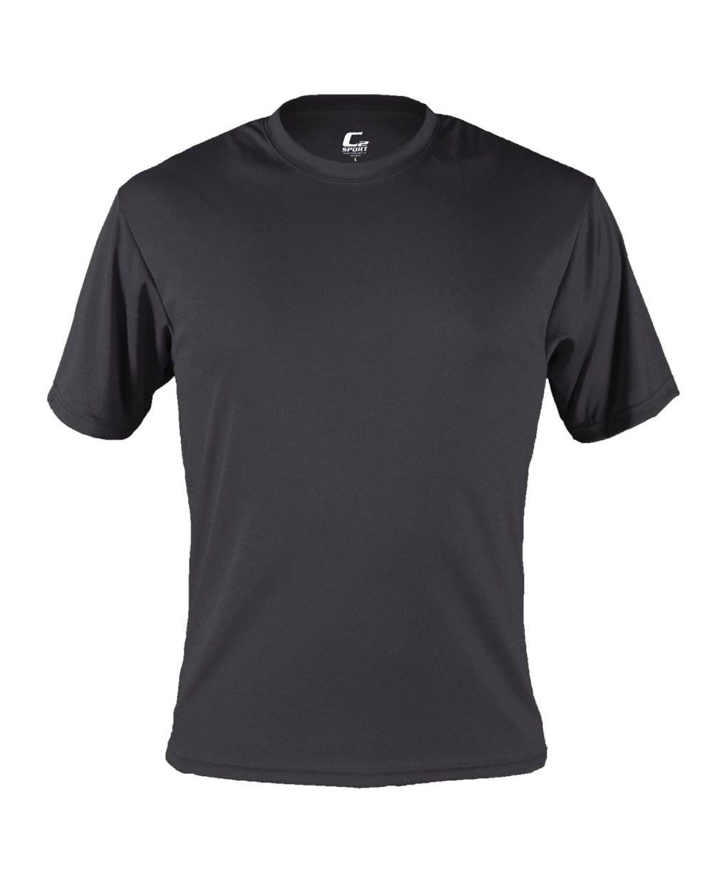 C2 Sport 5200 Performance Youth Tee - Graphite - HIT a Double - 1