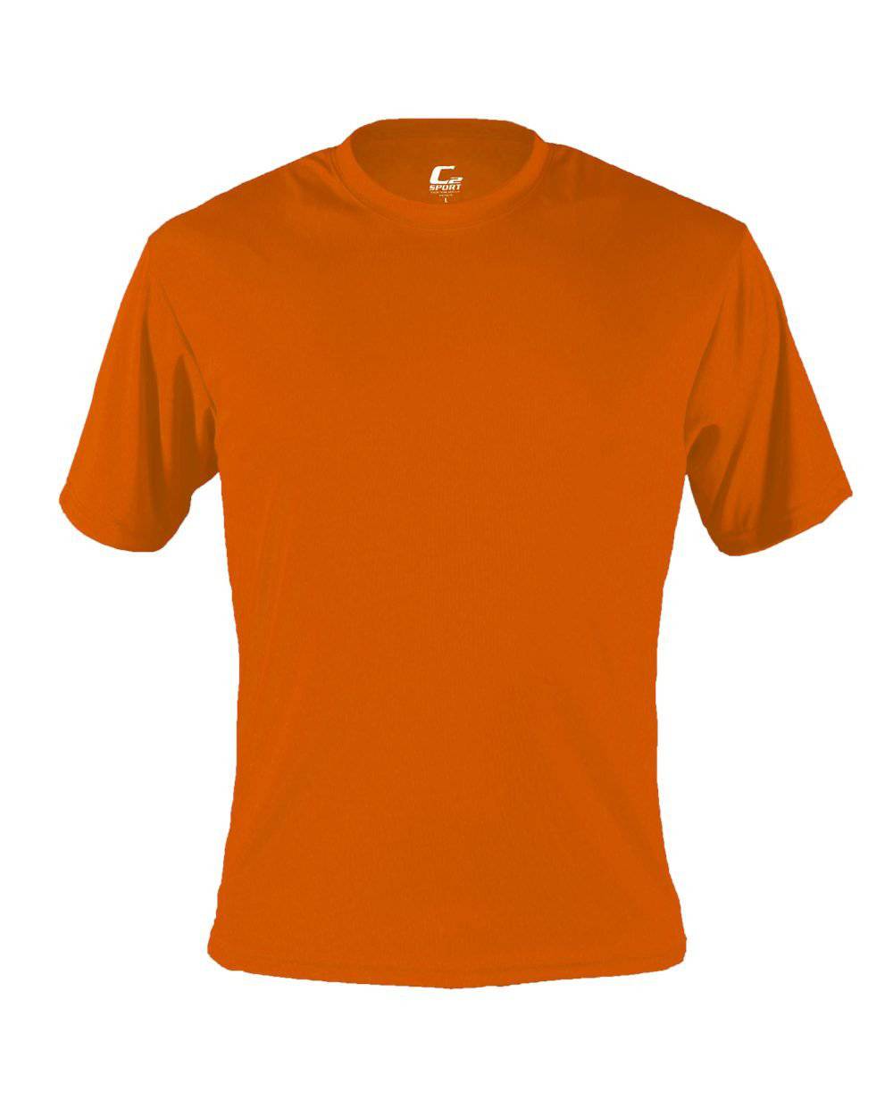 C2 Sport 5200 Performance Youth Tee - Orange - HIT a Double - 1