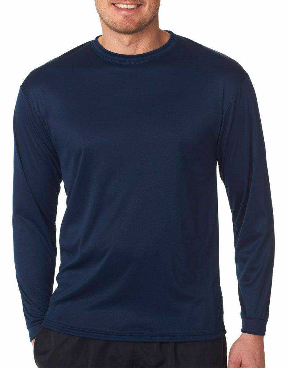 C2 Sport 5204 Long Sleeve Youth Tee - Navy - HIT a Double - 1