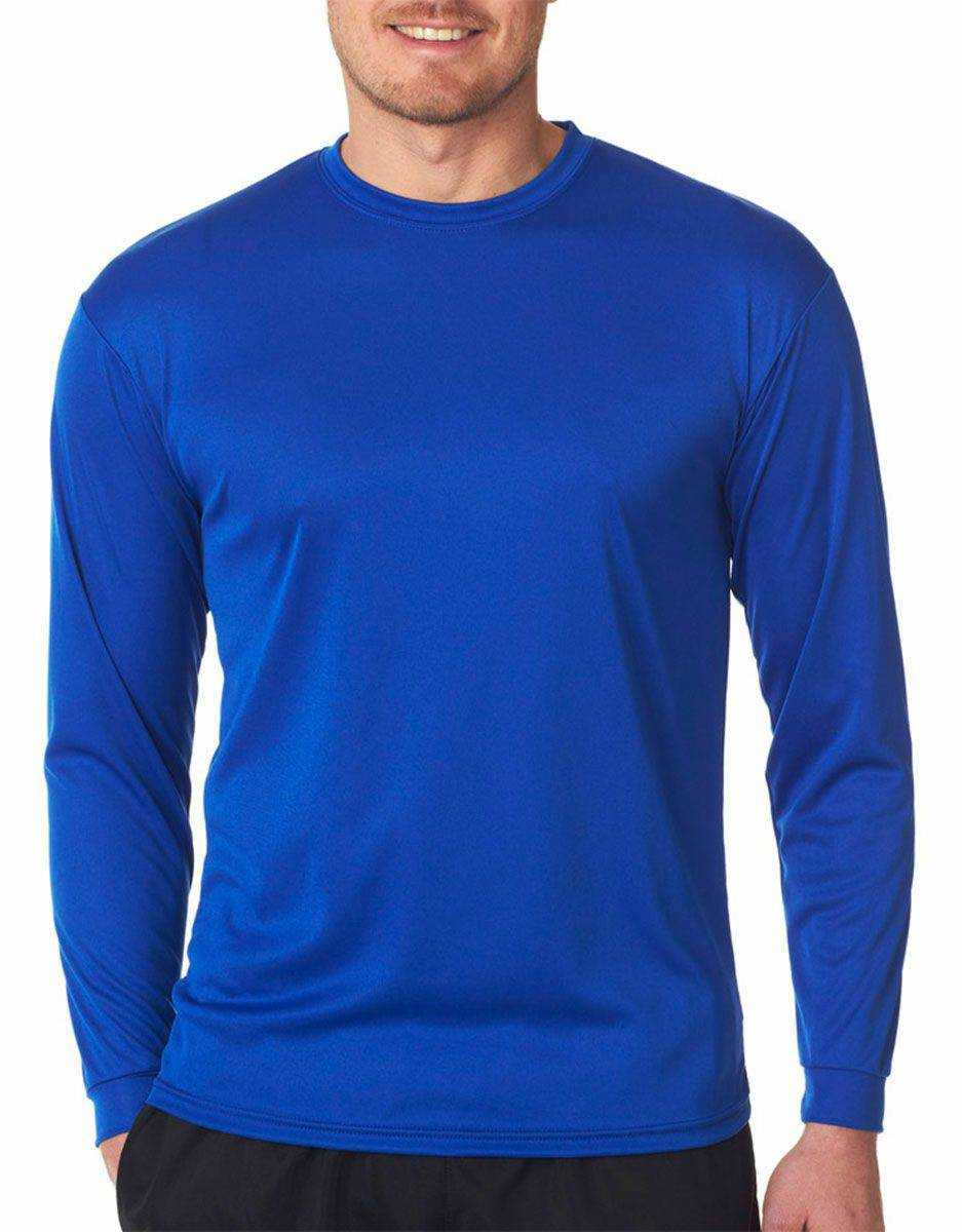 C2 Sport 5204 Long Sleeve Youth Tee - Royal - HIT a Double - 1