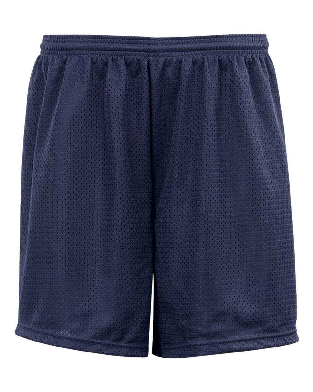C2 Sport 5209 Youth Mesh 6&quot; Short - Navy - HIT a Double - 1