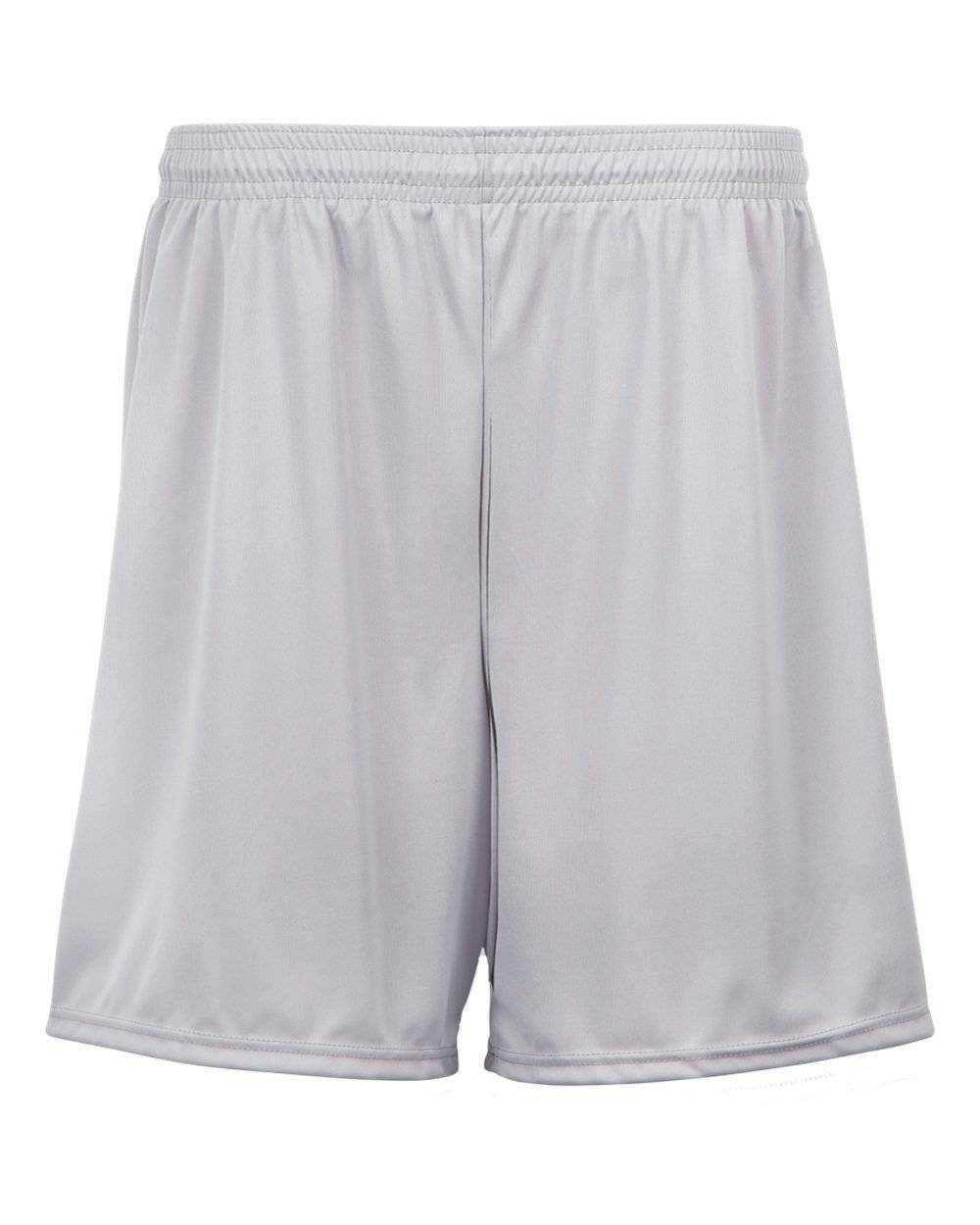 C2 Sport 5229 Youth Performance Short - Silver - HIT a Double - 1