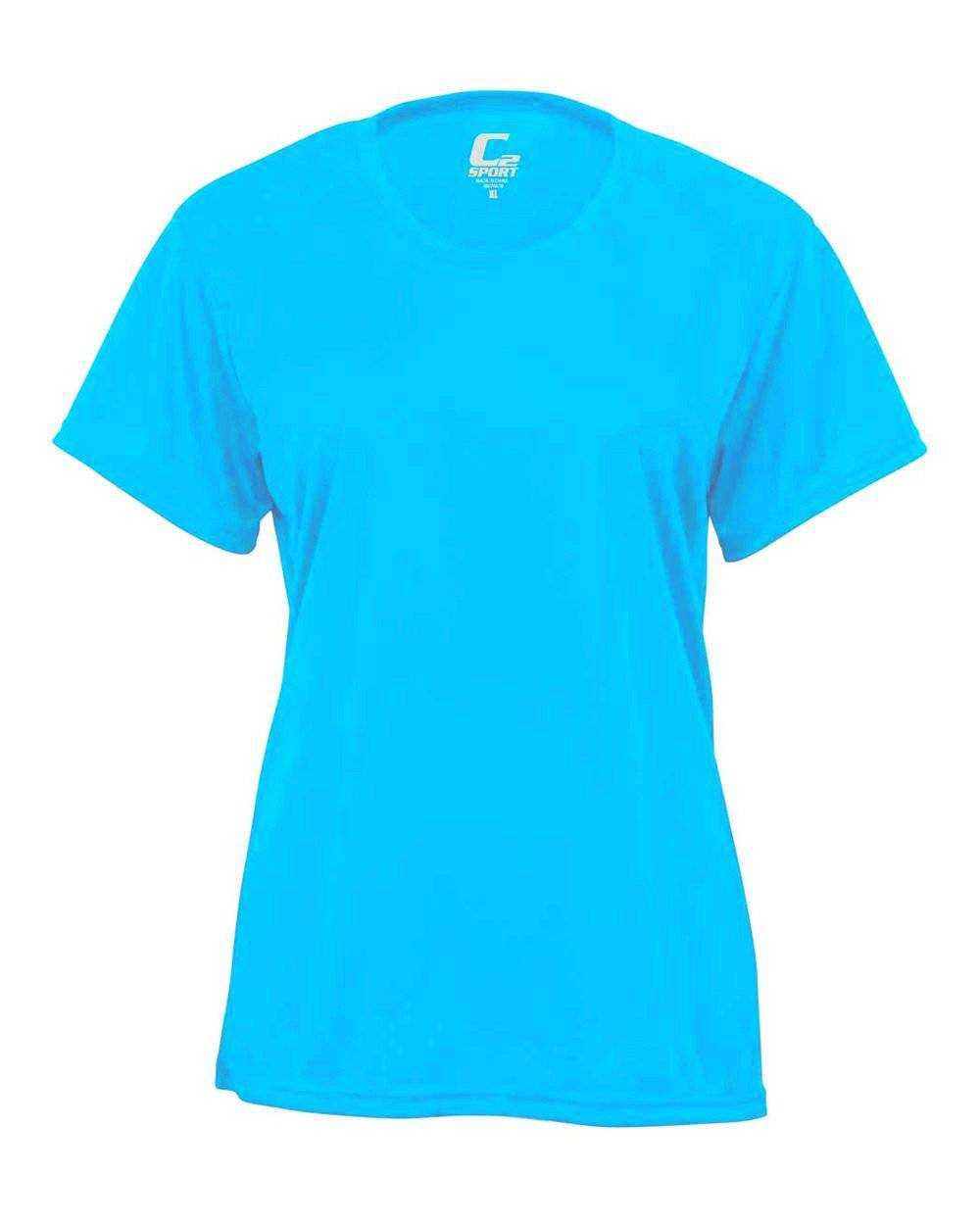 C2 Sport 5600 Ladies Tee - Electric Blue - HIT a Double - 1