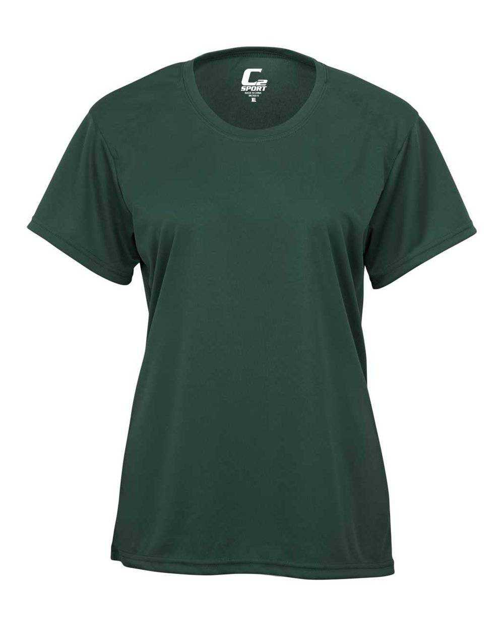 C2 Sport 5600 Ladies Tee - Forest - HIT a Double - 1