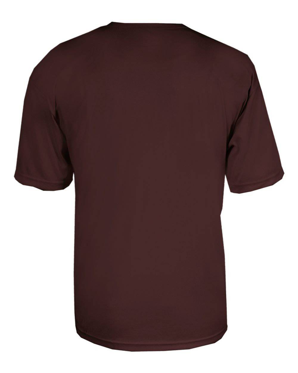 Badger Sport 7930 Adult B-Core Placket - Maroon - HIT a Double - 3