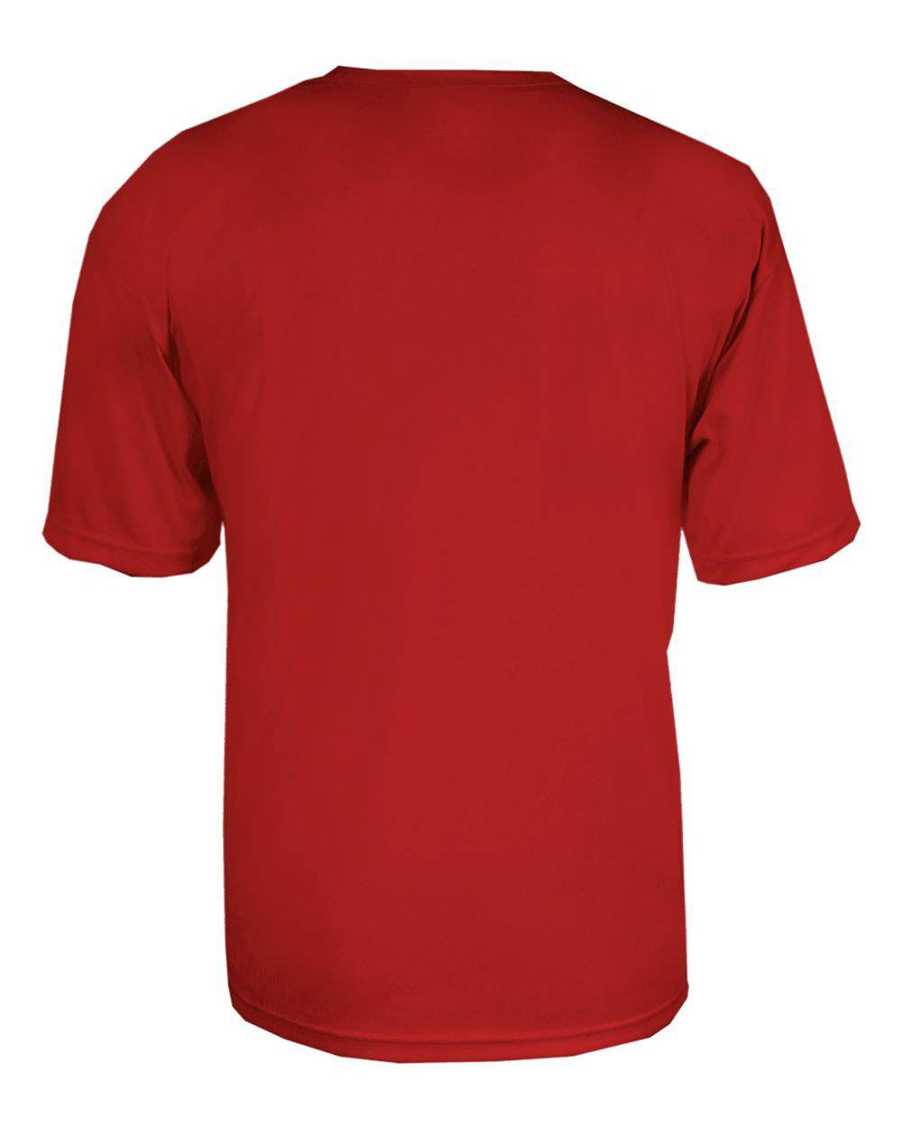 Badger Sport 7930 Adult B-Core Placket - Red - HIT a Double - 3