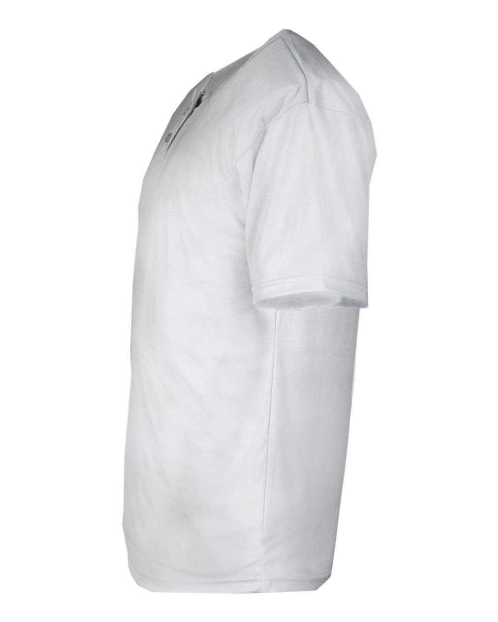Badger Sport 7930 Adult B-Core Placket - Silver - HIT a Double - 1