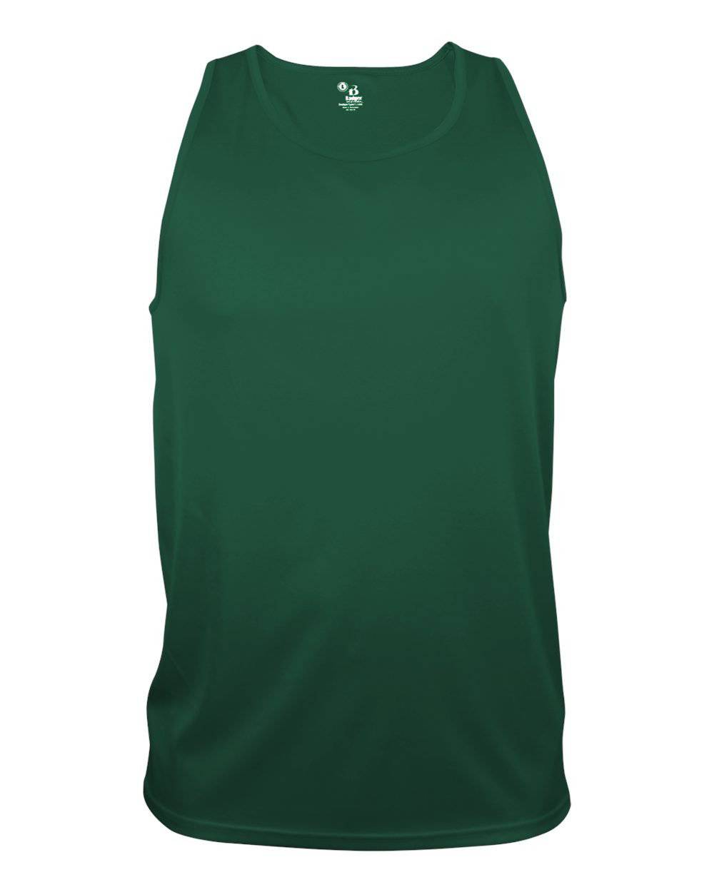 Badger Sport 8662 B-Core Mens Singlet - Forest - HIT a Double - 1
