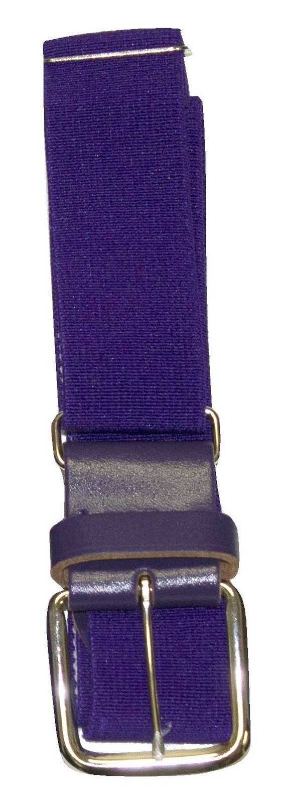 Pro Feet Adjustable Elastic Baseball Belts - Purple - HIT a Double