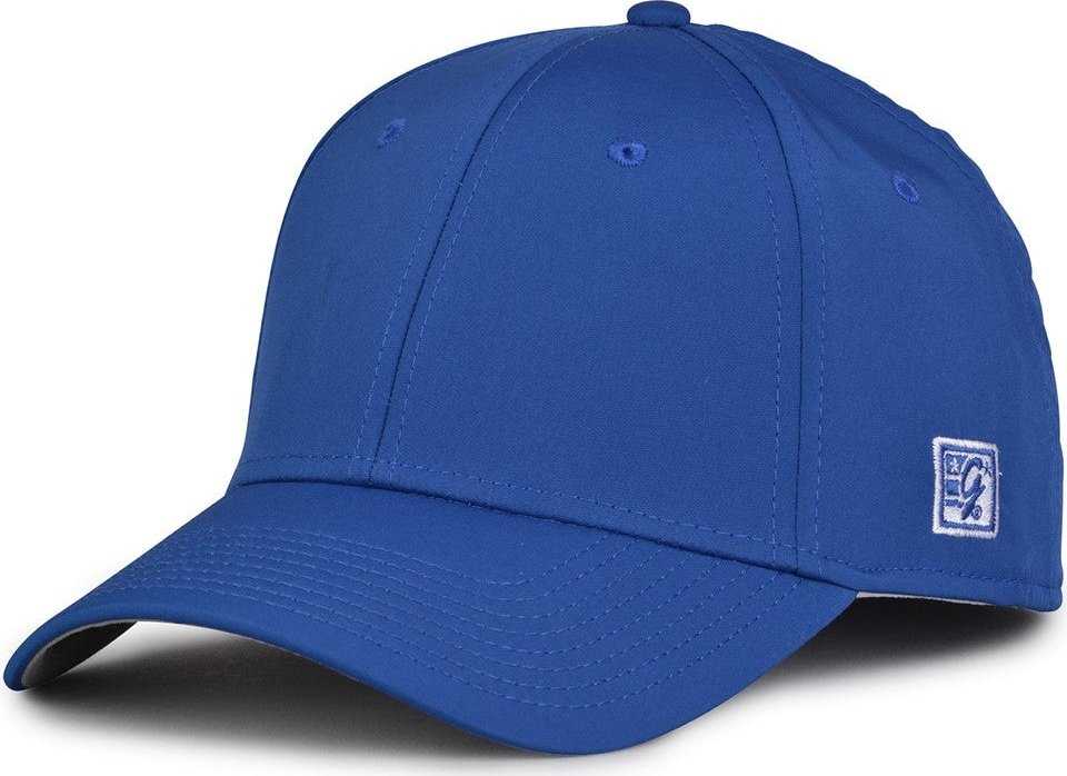 The Game GB903 Precurved Gamechanger Cap - Royal - HIT A Double