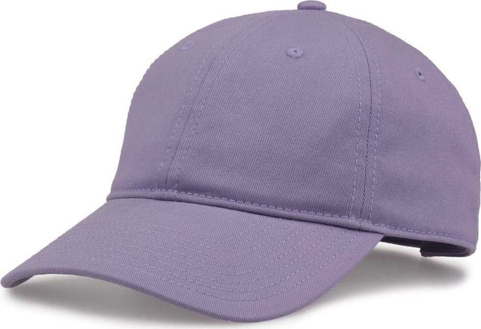 The Game GB210 Classic Relaxed Garment Washed Twill Cap - Heather Purple Dusk - HIT A Double