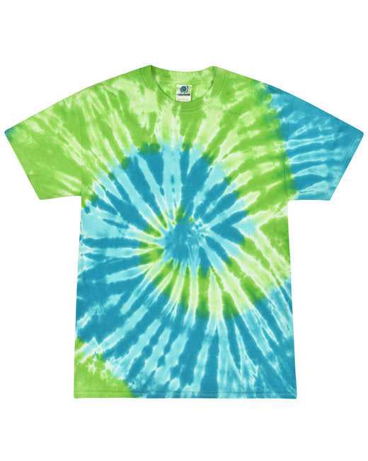 Tie-Dye CD100 Adult 54 oz, 100% Cotton T-Shirt - St. Lucia - HIT a Double