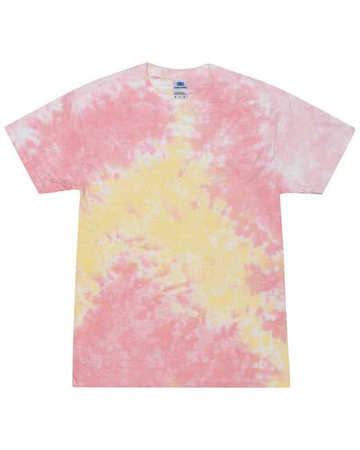 Tie-Dye CD100Y Youth 54 oz 100% Cotton T-Shirt - Funnel Cake - HIT a Double