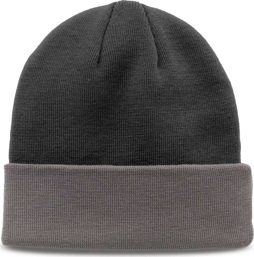 The Game GB459 Roll Up Beanie - Charcoal - HIT A Double