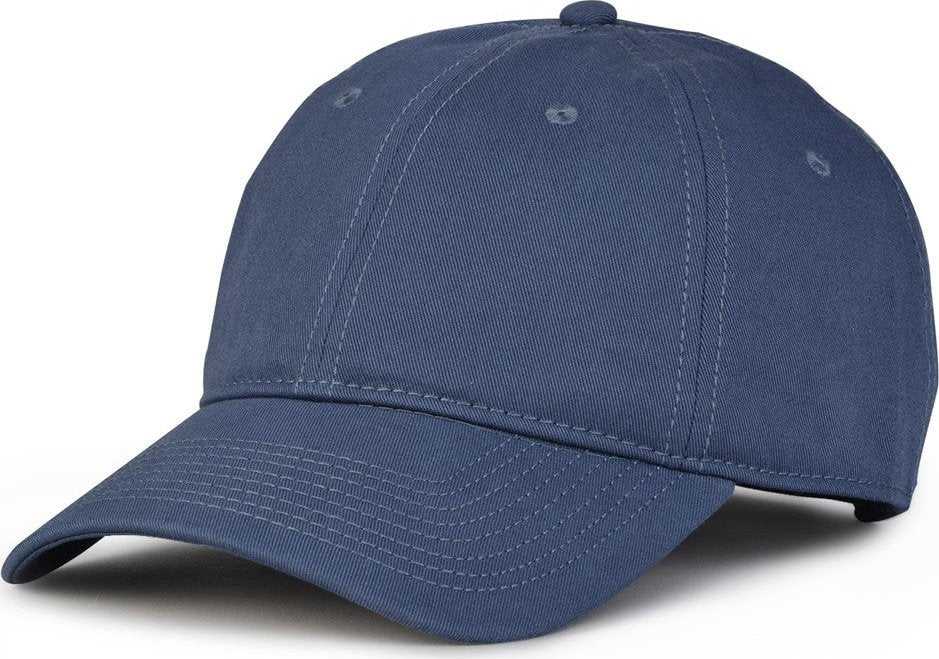 The Game GB210 Classic Relaxed Garment Washed Twill Cap - Vintage Blue - HIT A Double