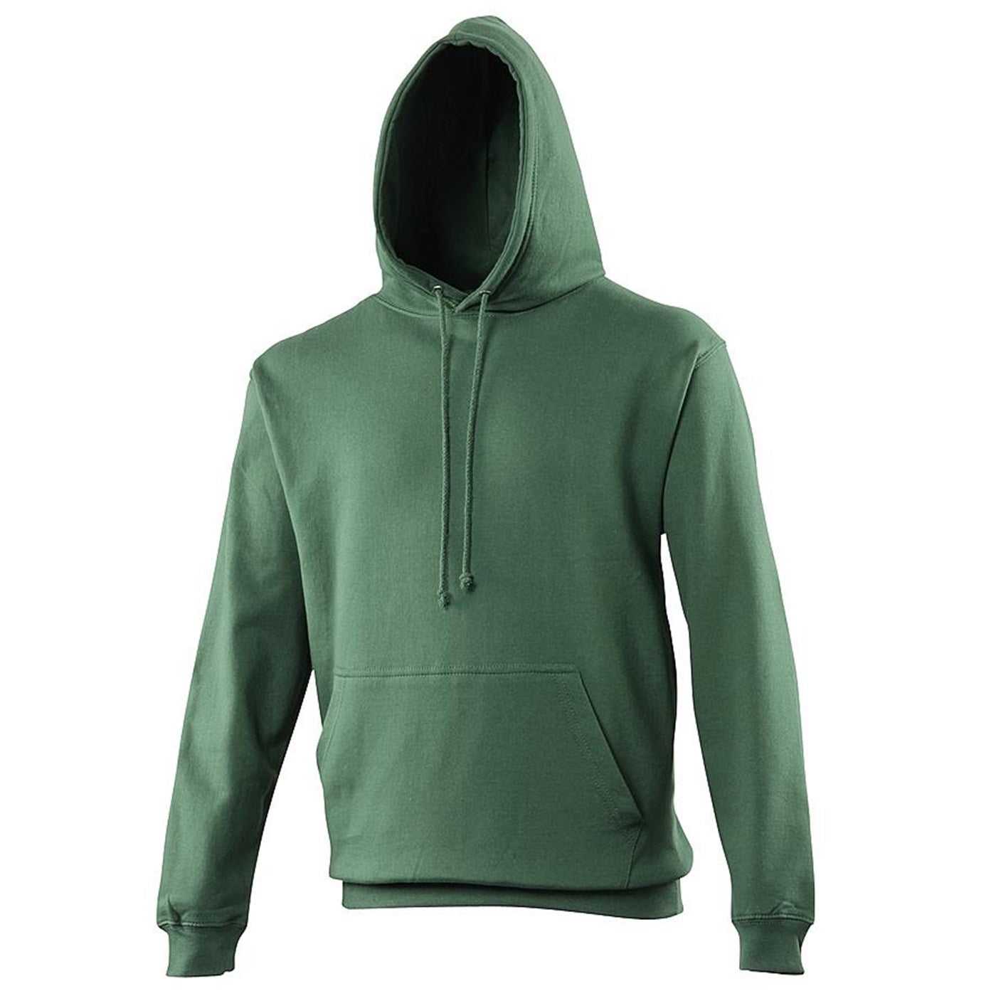 Just Hoods JHA001 College Hoodie - Bottle Green - HIT a Double