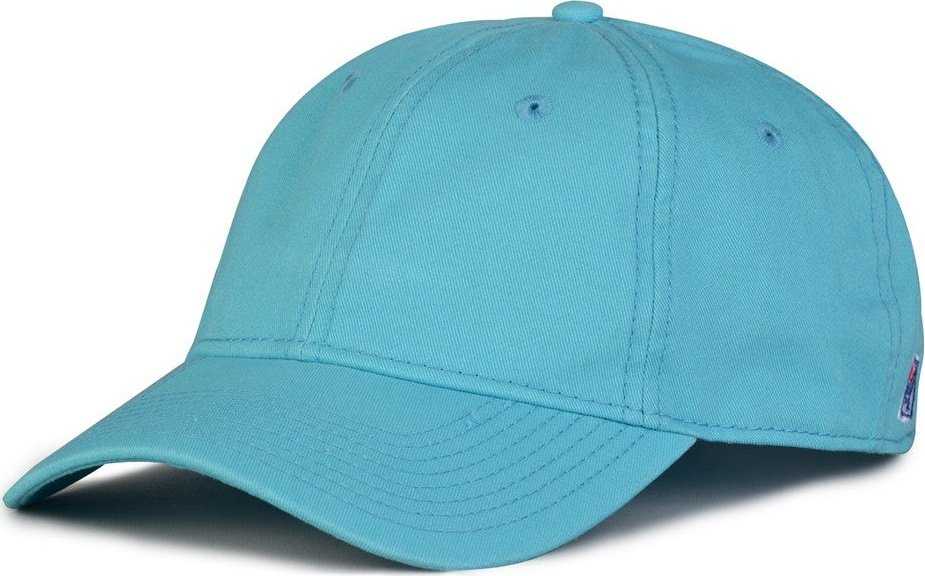 The Game GB210 Classic Relaxed Garment Washed Twill Cap - Blue Taffy - HIT A Double