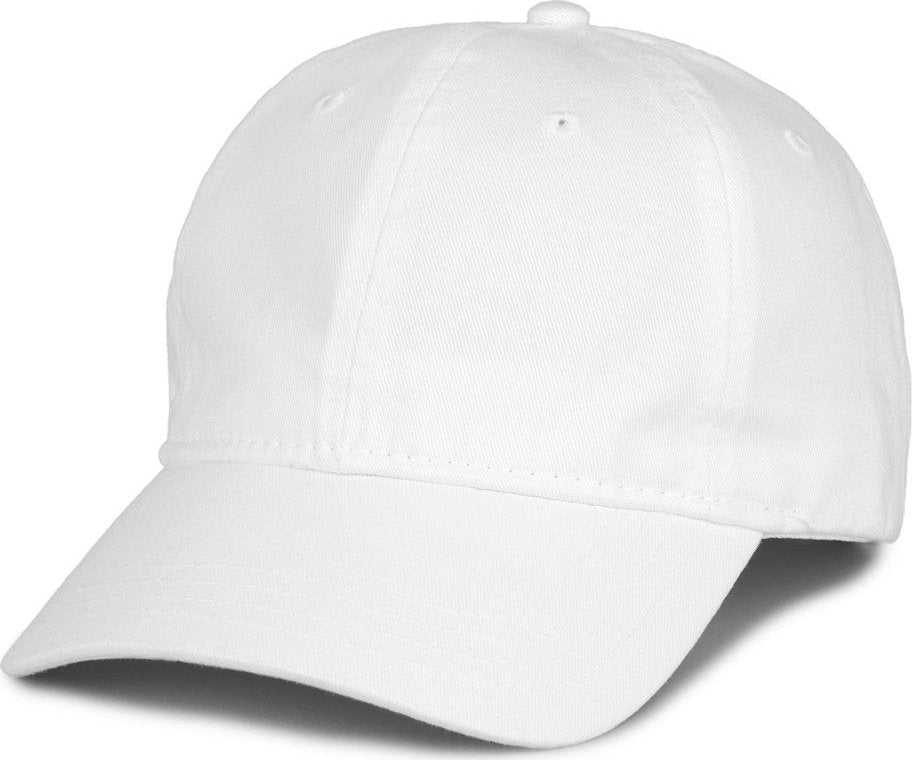 The Game GB310Y Youth Cap Twill Cap - White - HIT A Double