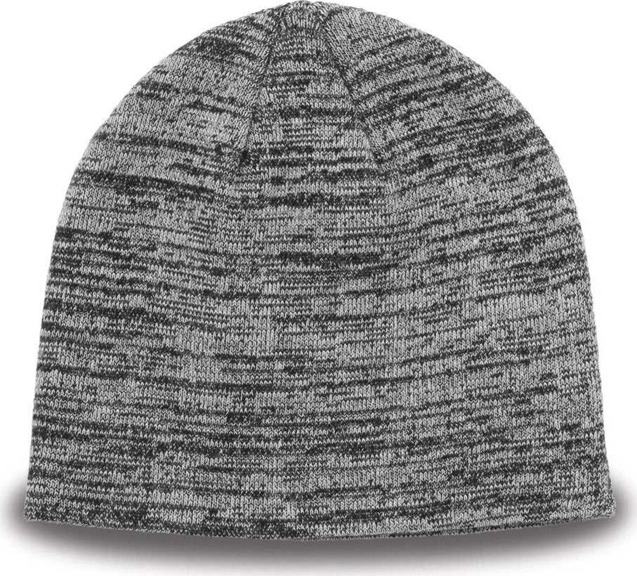 The Game GB448 Athletic Heather Beanie - Black - HIT A Double