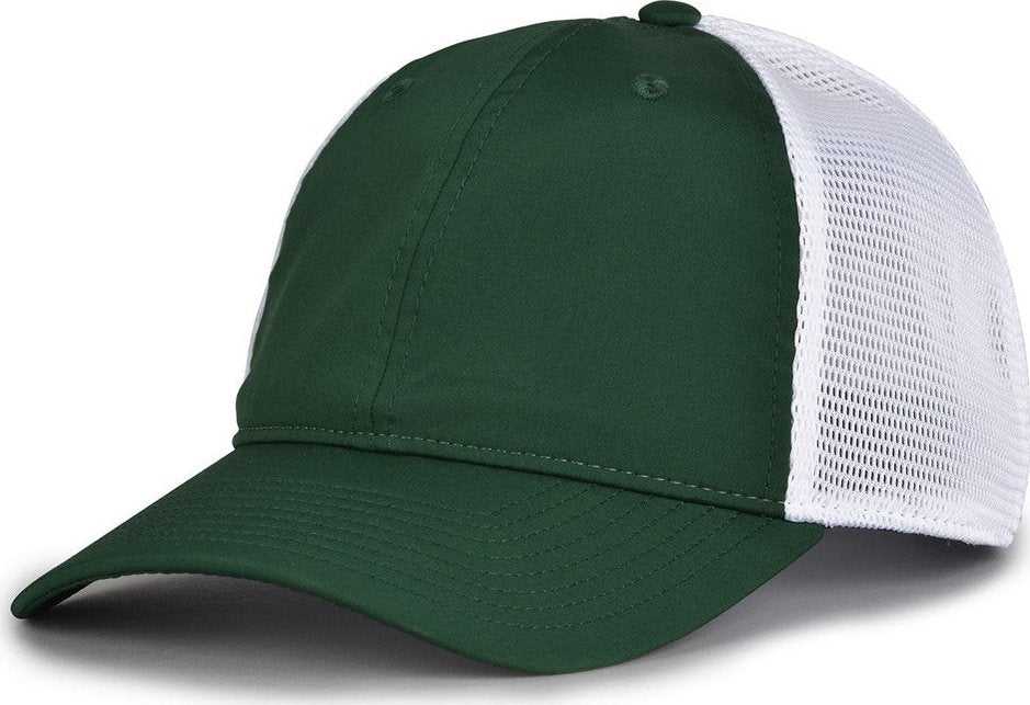 The Game GB455 Poly Mesh Cap - Dark Green - HIT A Double