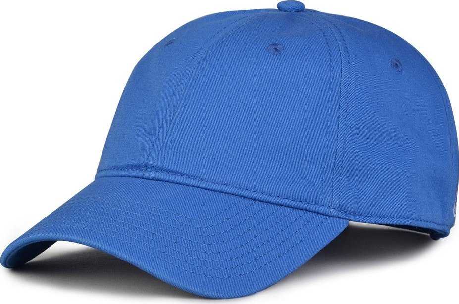 The Game GB210 Classic Relaxed Garment Washed Twill Cap - LA Blue - HIT A Double