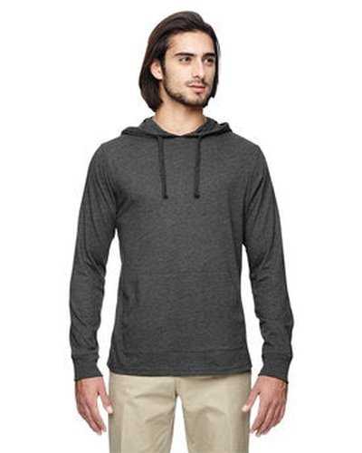 Econscious EC1085 Unisex Blended Eco Jersey Pullover Hoodie - Charcoal Black - HIT a Double