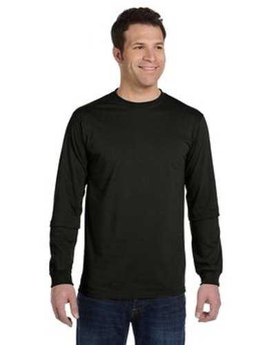 Econscious EC1500 Men&#39;s 100% Organic Cotton Long-Sleeve T-Shirt - Black - HIT a Double