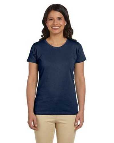 Econscious EC3000 Ladies&#39; 100% Organic Cotton Short-Sleeve T-Shirt - Navy - HIT a Double
