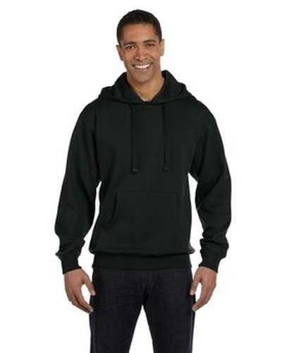 Econscious EC5500 Adult Organic Recycled Pullover Hooded Sweatshirt - Black - HIT a Double
