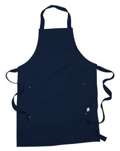 Econscious EC6015 Organic Cotton Recycled Polyester Eco Apron - Navy - HIT a Double