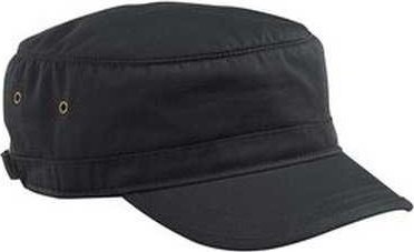 Econscious EC7010 Organic Cotton Twill Corps Hat - Black - HIT a Double