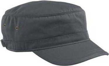 Econscious EC7010 Organic Cotton Twill Corps Hat - Charcoal - HIT a Double