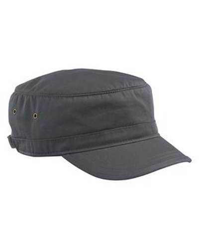 Econscious EC7010 Organic Cotton Twill Corps Hat - Charcoal - HIT a Double
