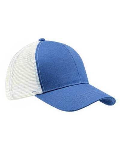 Econscious EC7070 Eco Trucker Organic Recycled Cap - Daylghtrue Blue White - HIT a Double