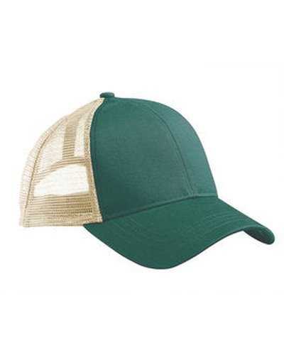 Econscious EC7070 Eco Trucker Organic Recycled Cap - Emer Forest Oystr - HIT a Double